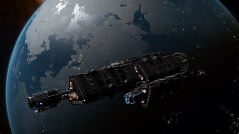 elite dangerous megaship